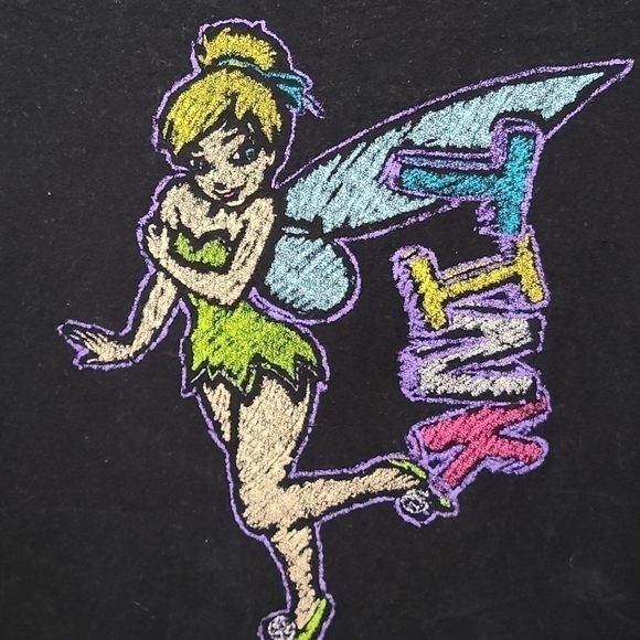 Size large Disney tinker bell shirt - Picture 7 of 7
